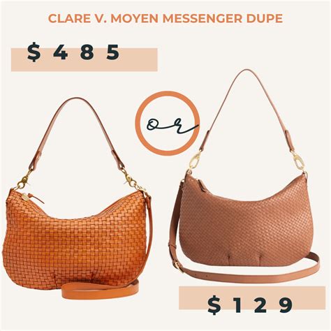 clare v bag dupe